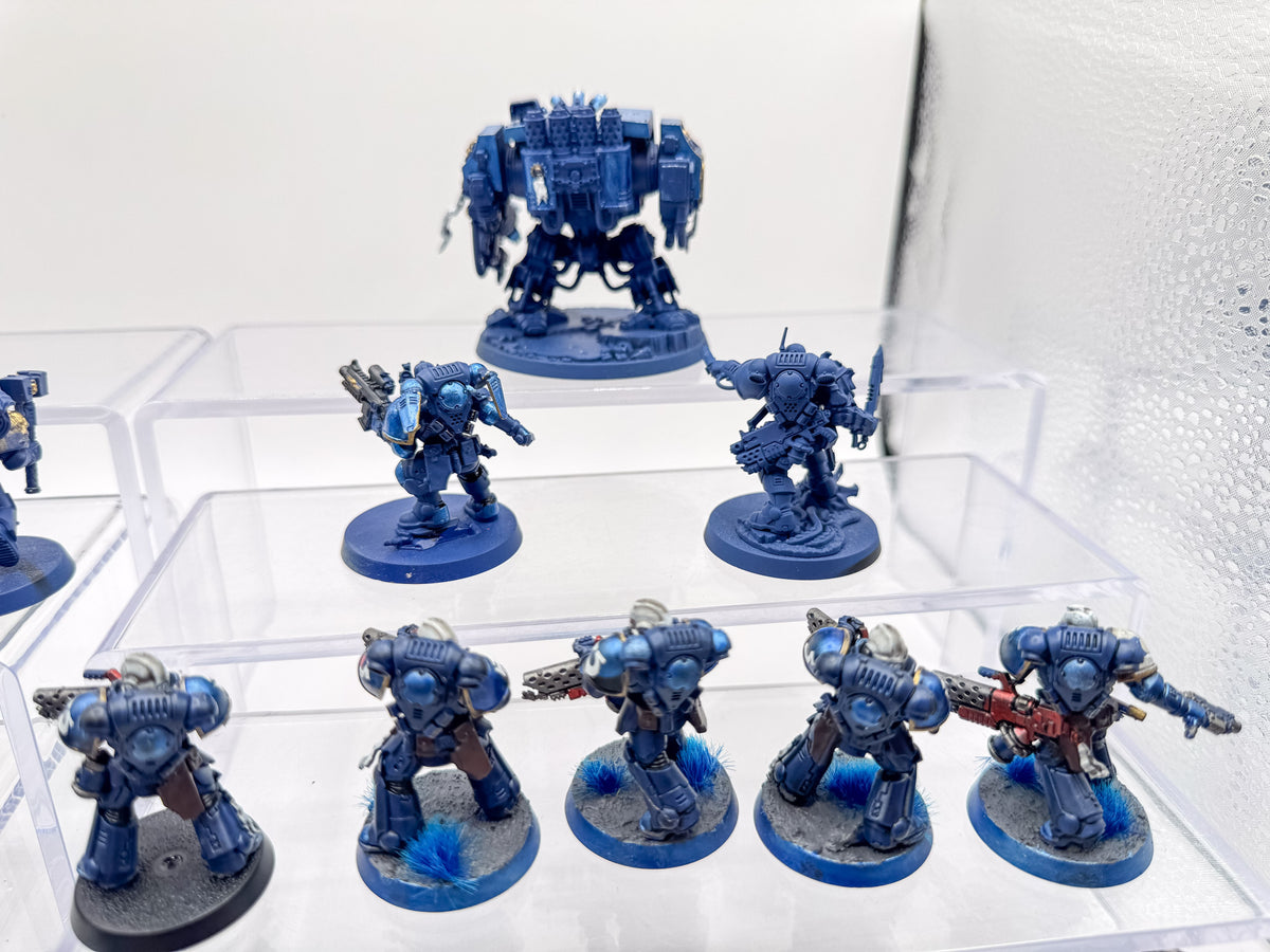 Lieutenant with Combi-weapon Space Marines Army Lot Warhammer 40K Games Workshop Unit #562