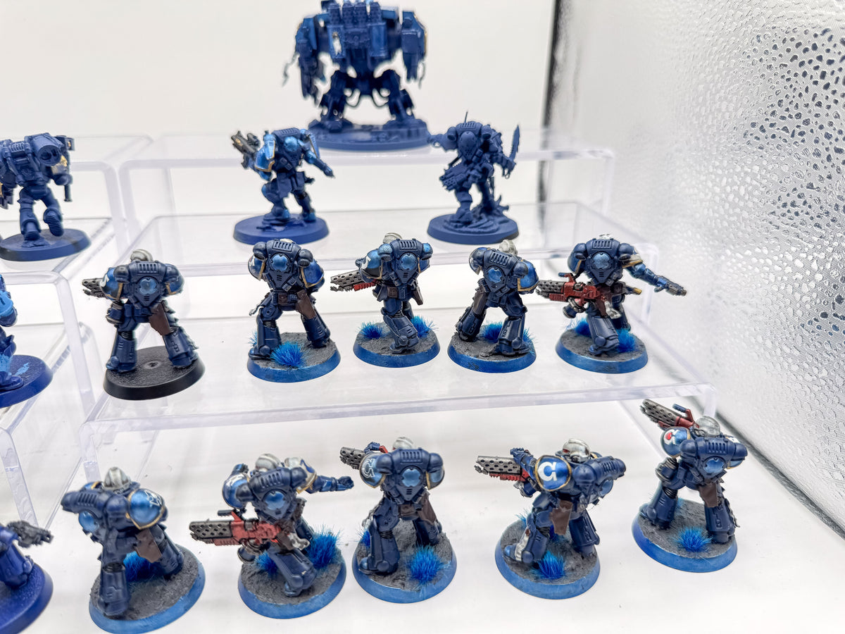 Lieutenant with Combi-weapon Space Marines Army Lot Warhammer 40K Games Workshop Unit #562