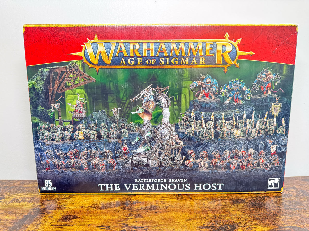 The Verminous Host Skaven Age of Sigmar Games Workshop Unit #483