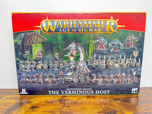 The Verminous Host Skaven Age of Sigmar Games Workshop Unit #483