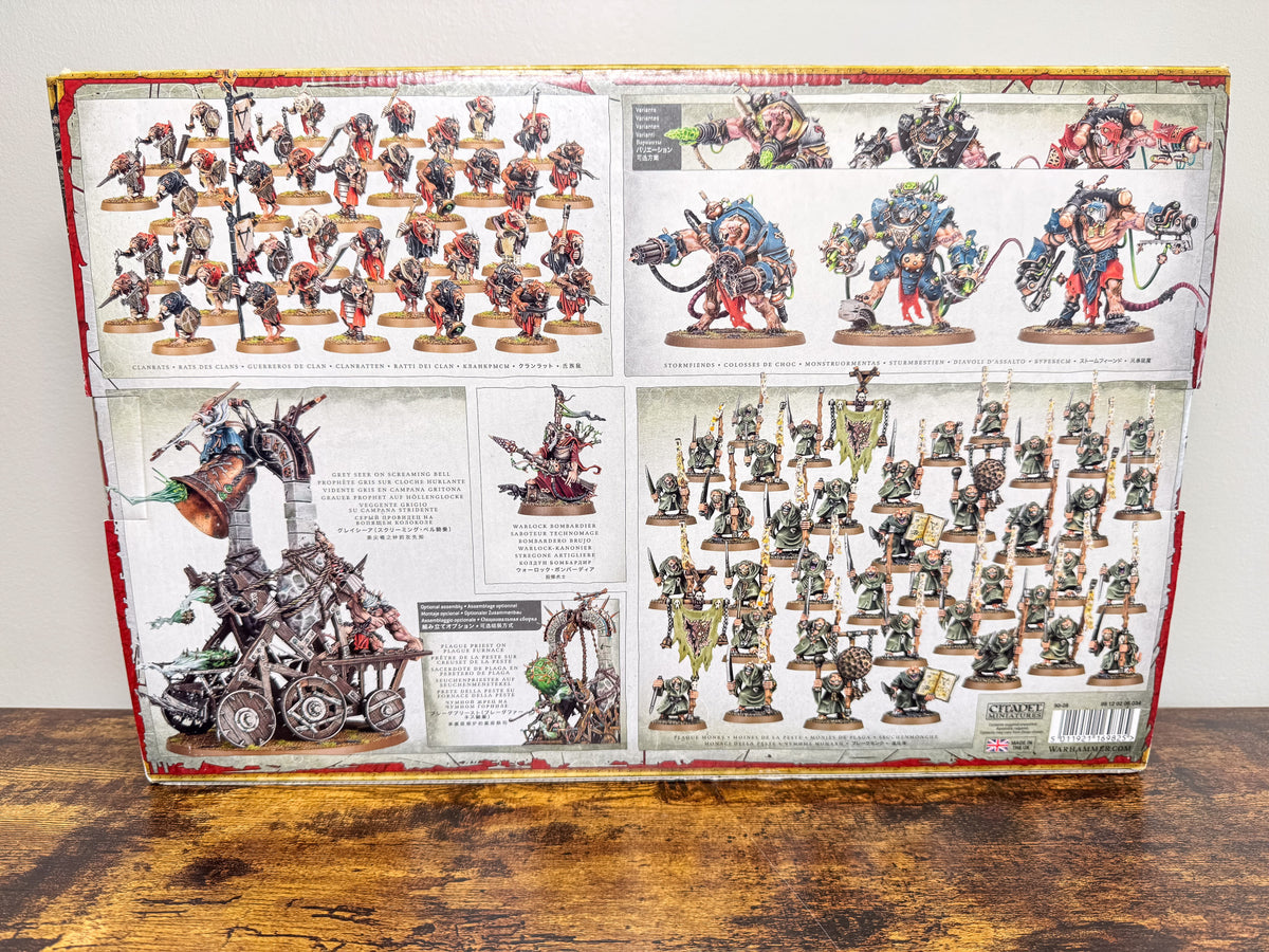 The Verminous Host Skaven Age of Sigmar Games Workshop Unit #483