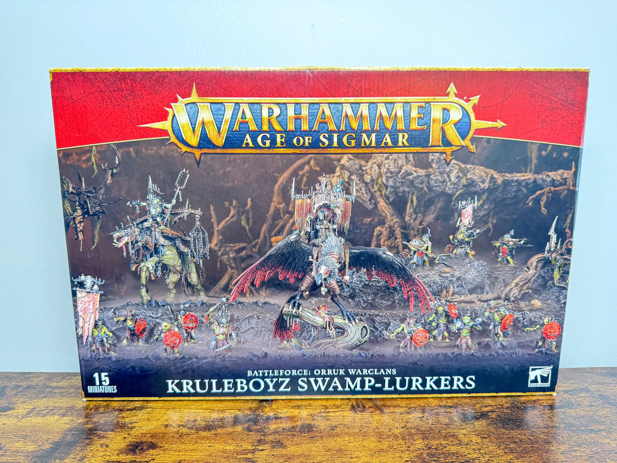 Kruleboyz Swamp-lurkers Orruk Warclans Age of Sigmar Games Workshop Unit #482