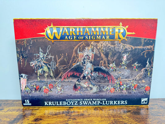 Kruleboyz Swamp-lurkers Orruk Warclans Age of Sigmar Games Workshop Unit #482
