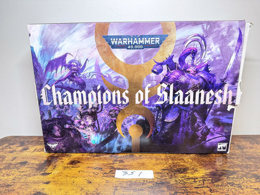 Champions of Slaanesh Emperor's Children Warhammer 40K Games Workshop Unit #351