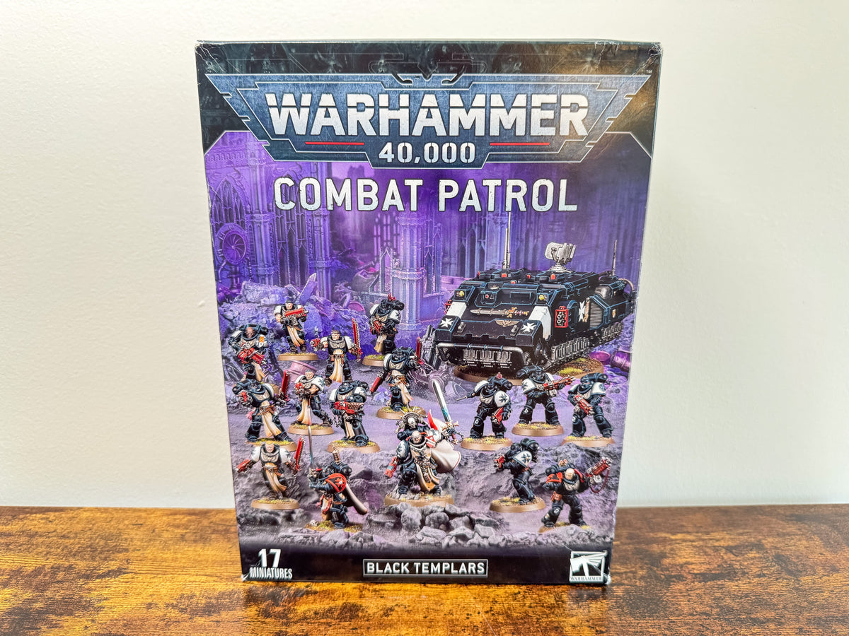 Combat Patrol Black Templars OOP 9th Edition Warhammer 40K Games Workshop Unit #436