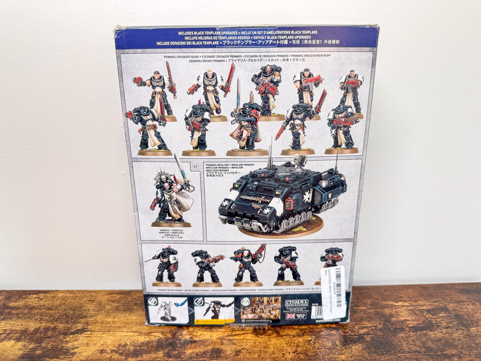 Combat Patrol Black Templars OOP 9th Edition Warhammer 40K Games Works ...