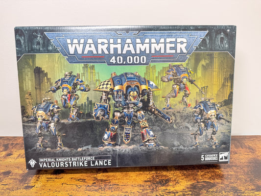 Valourstrike Lance Imperial Knights Battleforce Warhammer 40K Games Workshop Unit #501