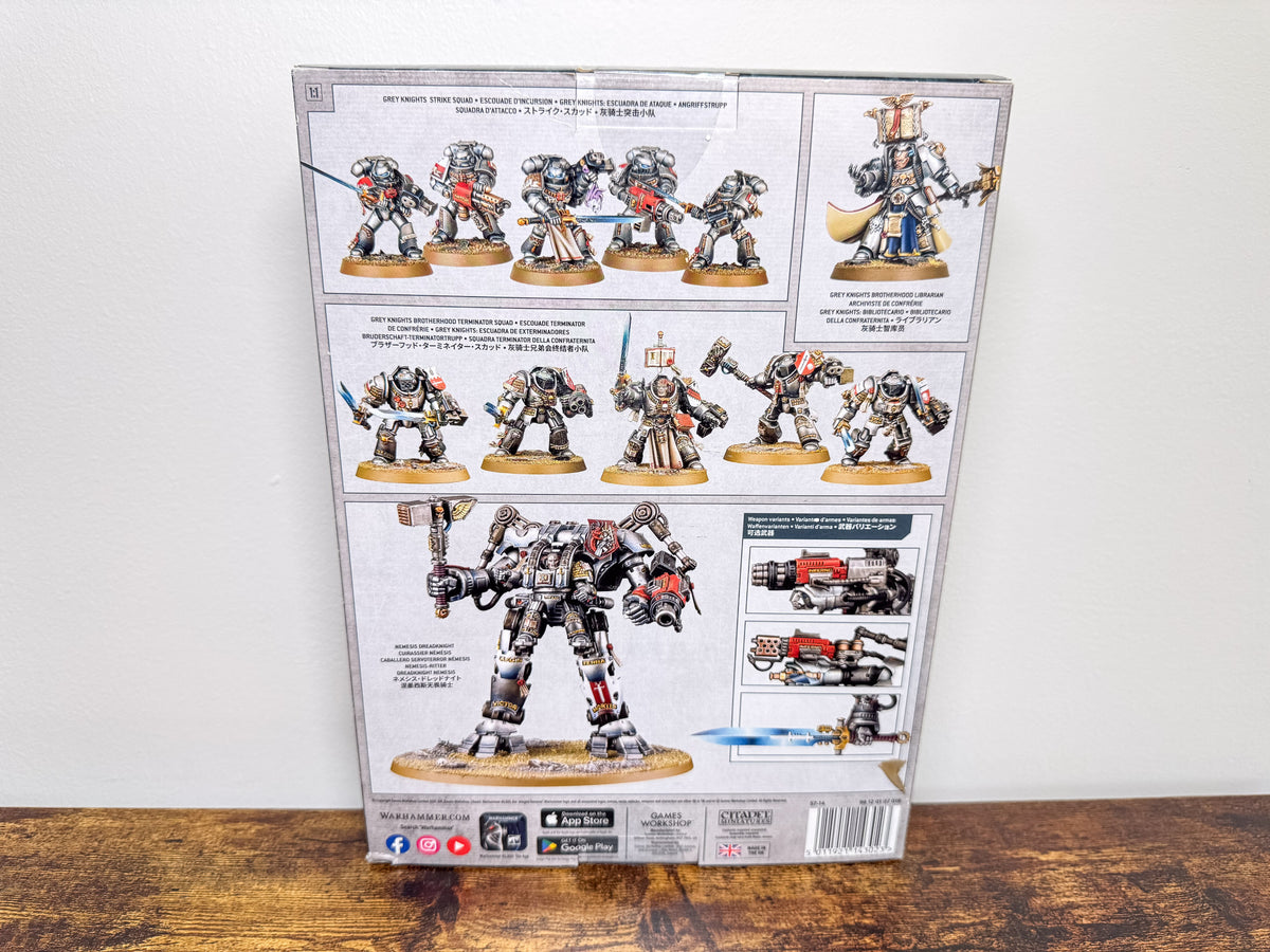 Combat Patrol Grey Knights 2022 OOP 9th Edition Warhammer 40K Games Workshop Unit #524