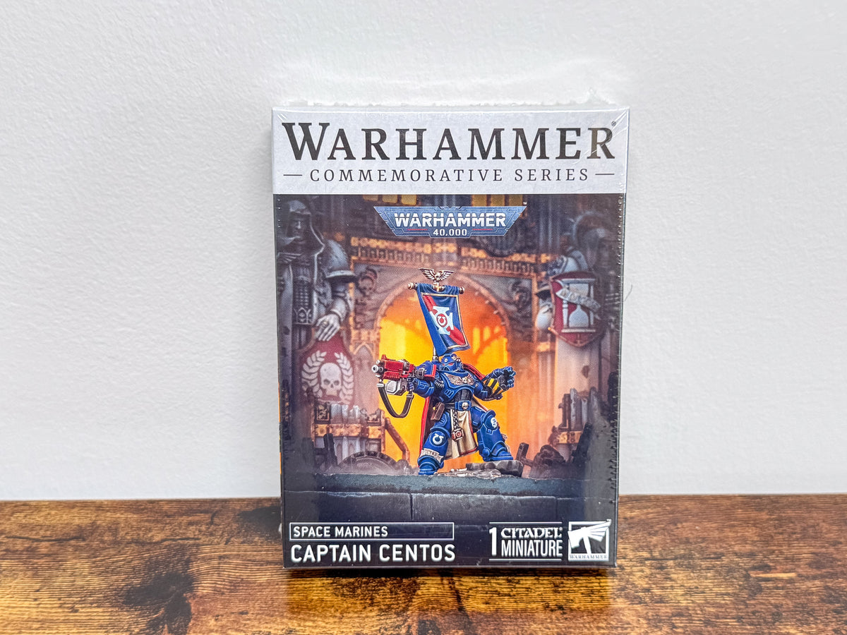 Captain Centos Space Marines Warhammer 40K Games Workshop Unit #497