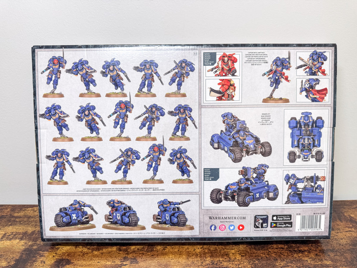 Spearhead Force Space Marines Warhammer 40K Games Workshop Unit #477
