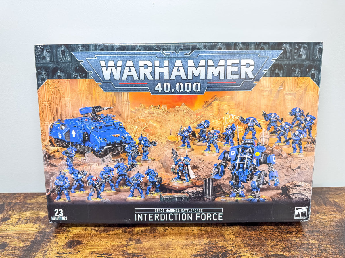Interdiction Force Space Marines Warhammer 40K Games Workshop Unit #509