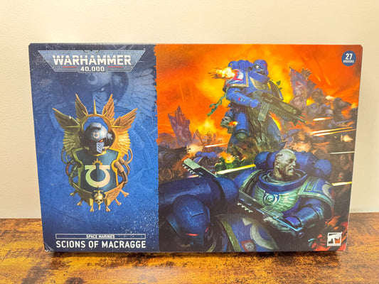Scions of Macragge Battleforce Space Marines Warhammer 40K Games Workshop Unit #505