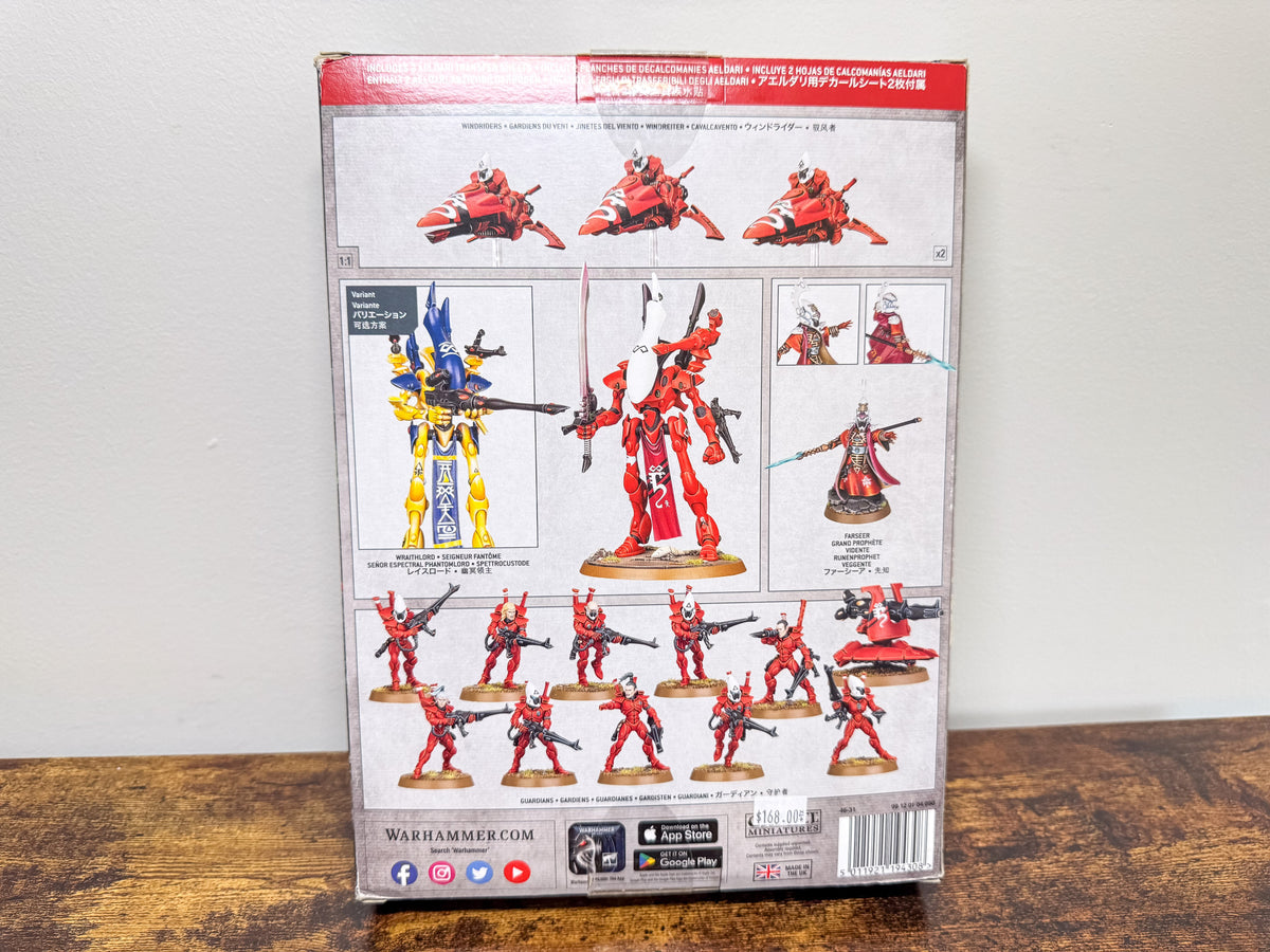 Combat Patrol Aeldari 2022 OOP 9th Edition Warhammer 40K Games Workshop Unit #503