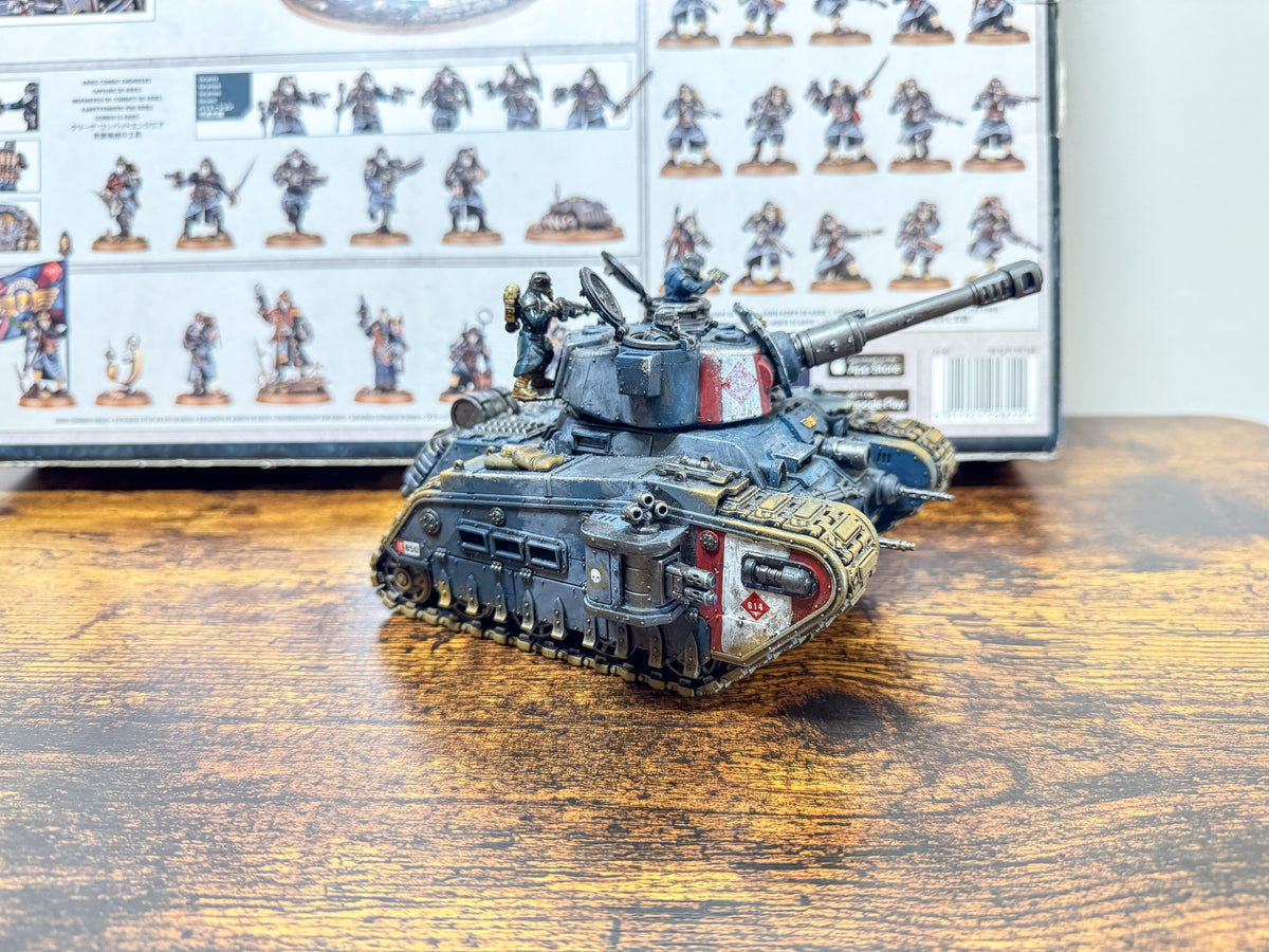 Krieg Siege Platoon + Commissar Yarrick + Rogal Dorn Battle Tank Warhammer 40k Unit #486