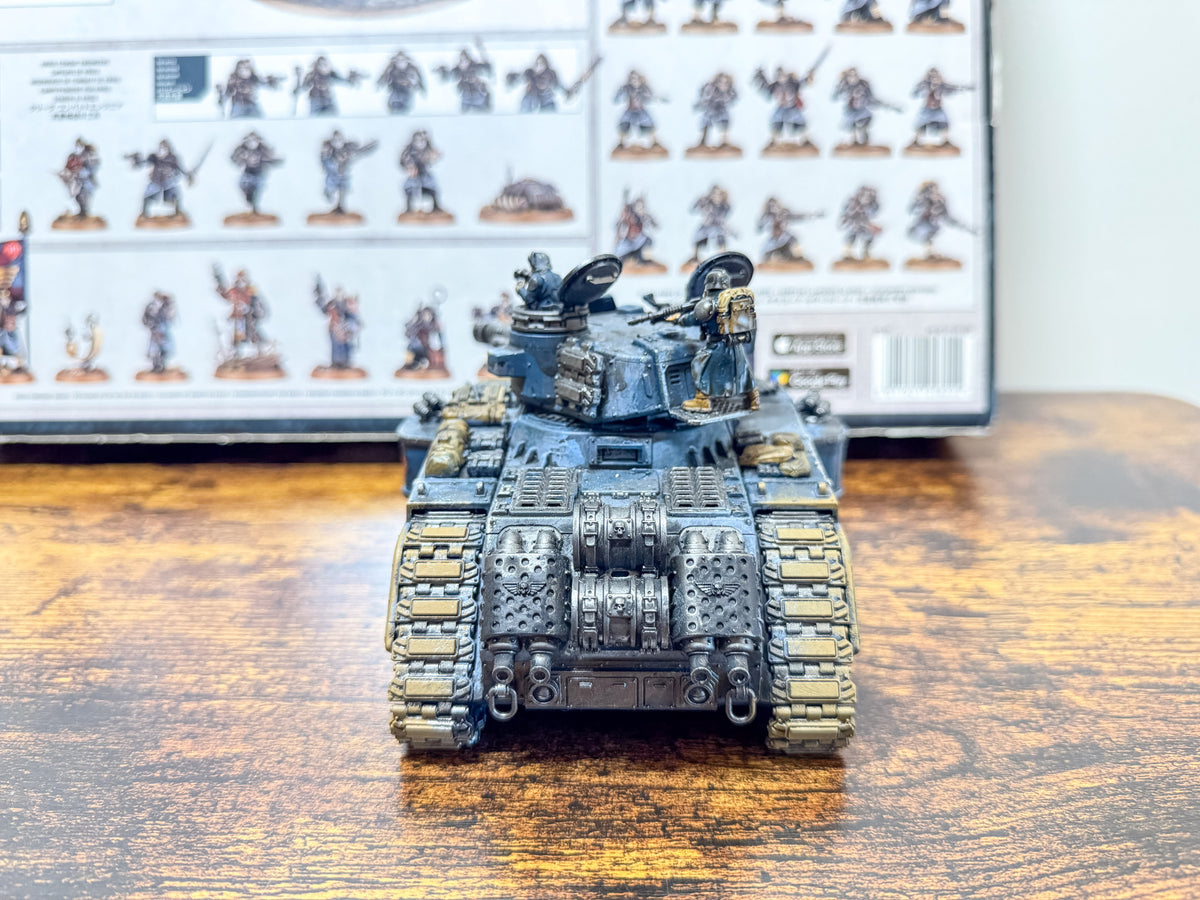 Krieg Siege Platoon + Commissar Yarrick + Rogal Dorn Battle Tank Warhammer 40k Unit #486