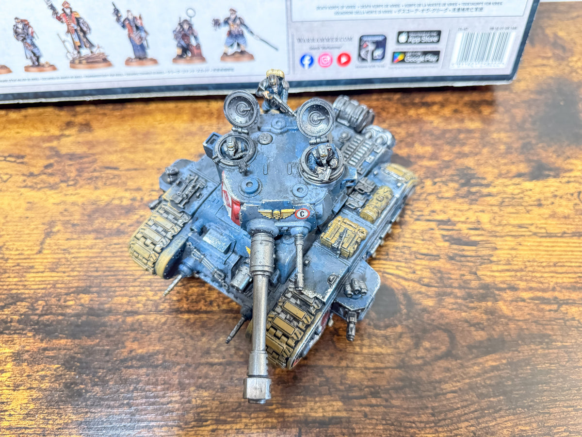 Krieg Siege Platoon + Commissar Yarrick + Rogal Dorn Battle Tank Warhammer 40k Unit #486