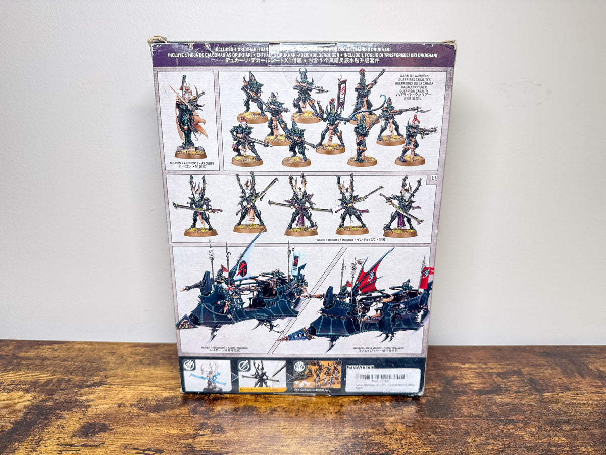 Combat Patrol Drukhari 2021 OOP 9th Edition Drukhari Warhammer 40K Unit #489