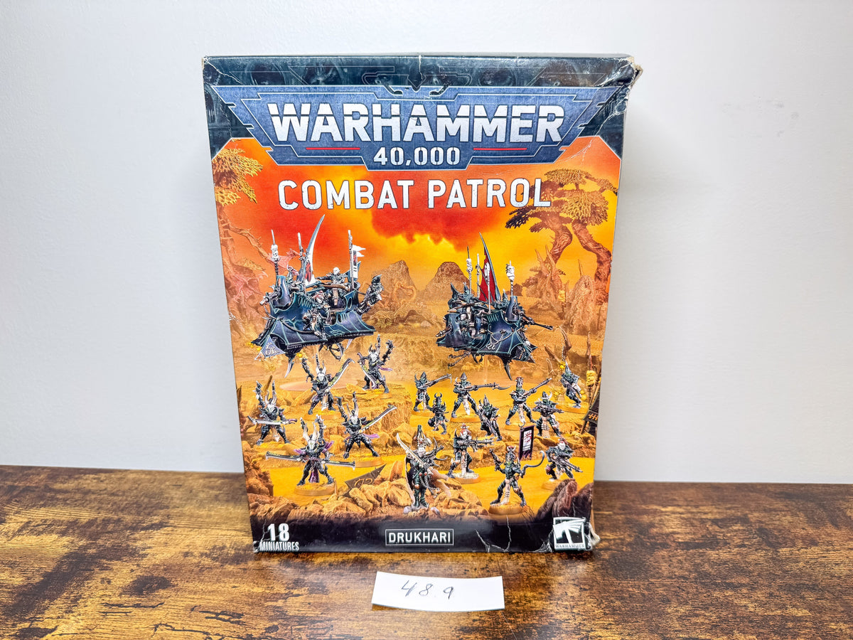 Combat Patrol Drukhari 2021 OOP 9th Edition Drukhari Warhammer 40K Unit #489