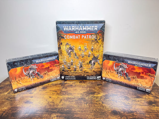 Talos Combat Patrol Drukhari Drukhari Army Lot Warhammer 40K Unit #597