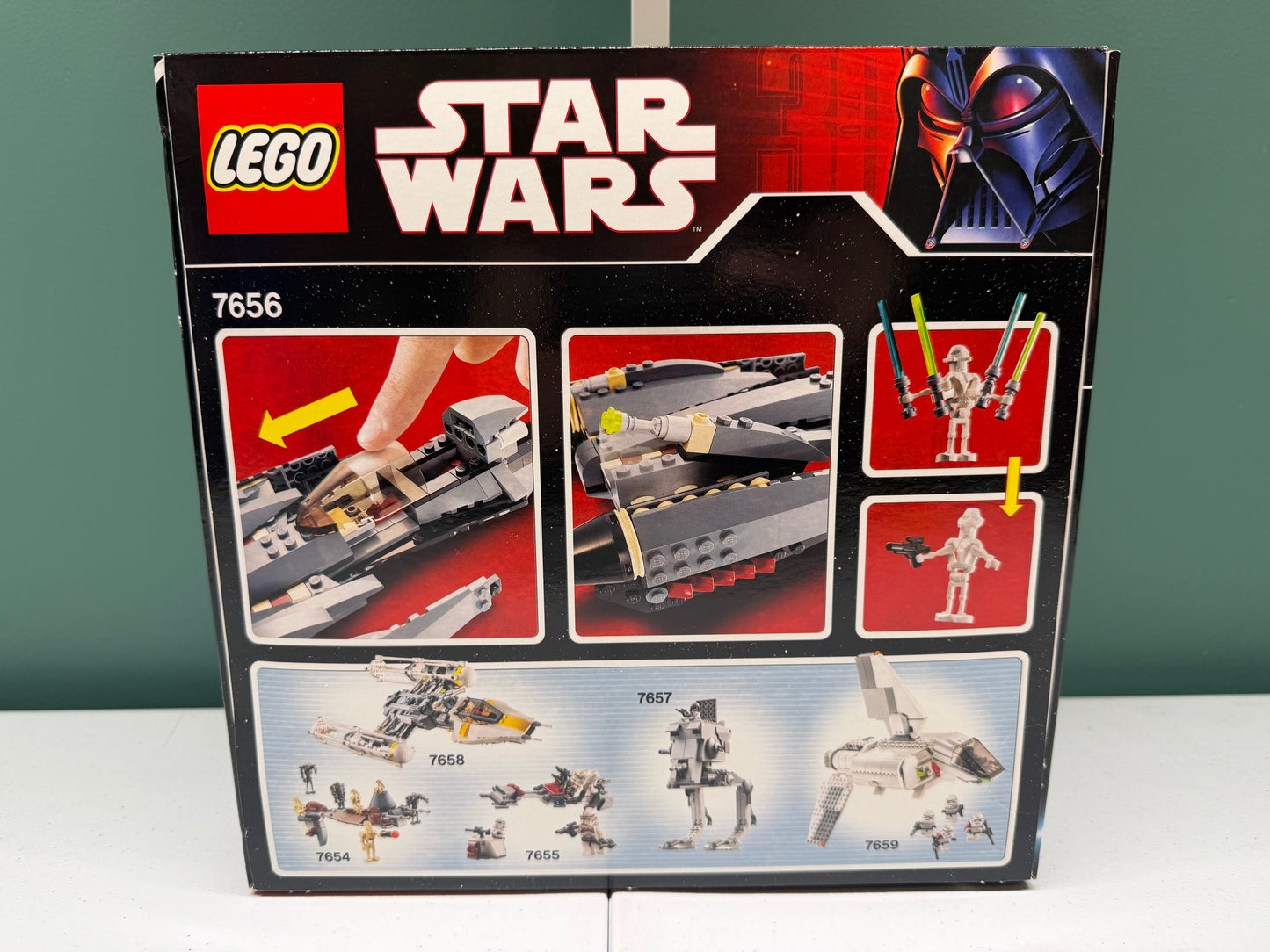 LEGO Star Wars General Grievous Starfighter 7656 NISB Excellent Condition!