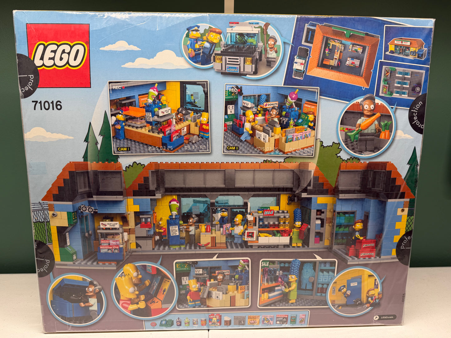 LEGO The Simpsons The Kwik-E-Mart 71016 New In Sealed Box Great Condition #A