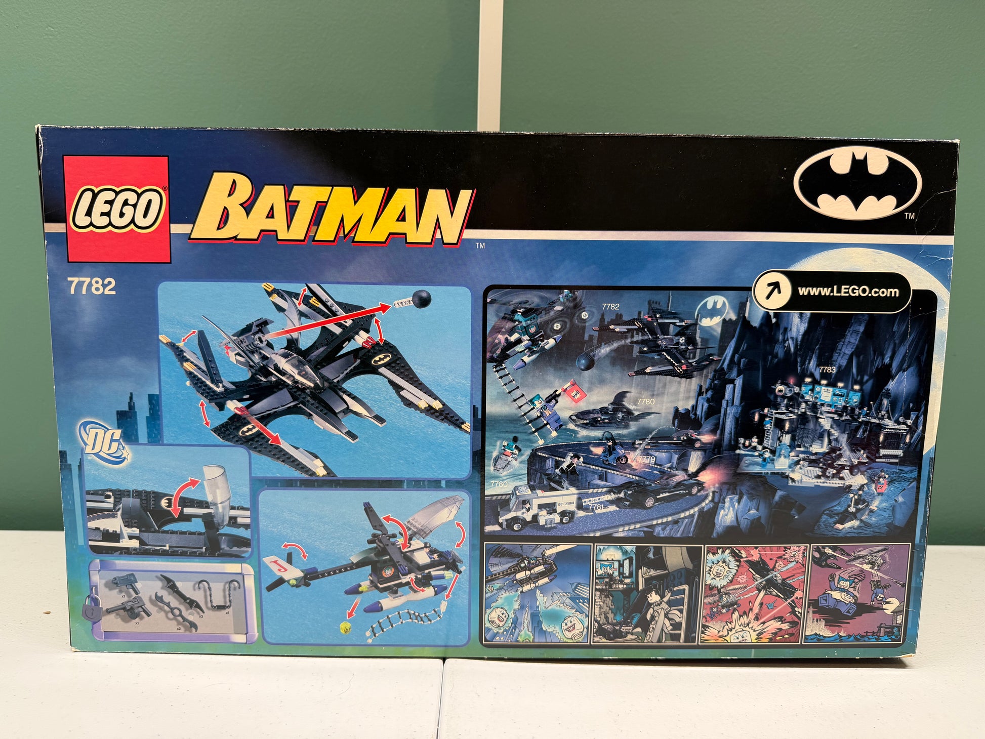 LEGO Batman The Batwing: The Joker's Aerial Assault 7782 NISB Great Condition