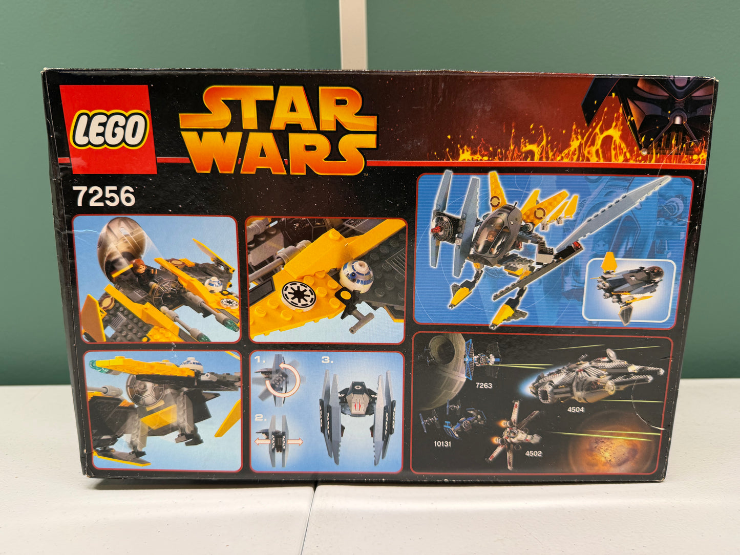 LEGO Star Wars Jedi Starfighter & Vulture Droid 7256 NISB Good Condition