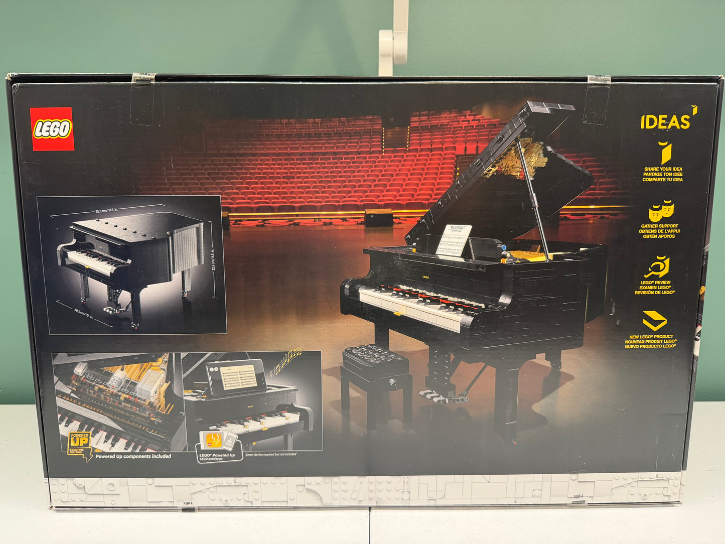 LEGO Ideas Grand Piano 21323 New In Sealed Box Great Condition