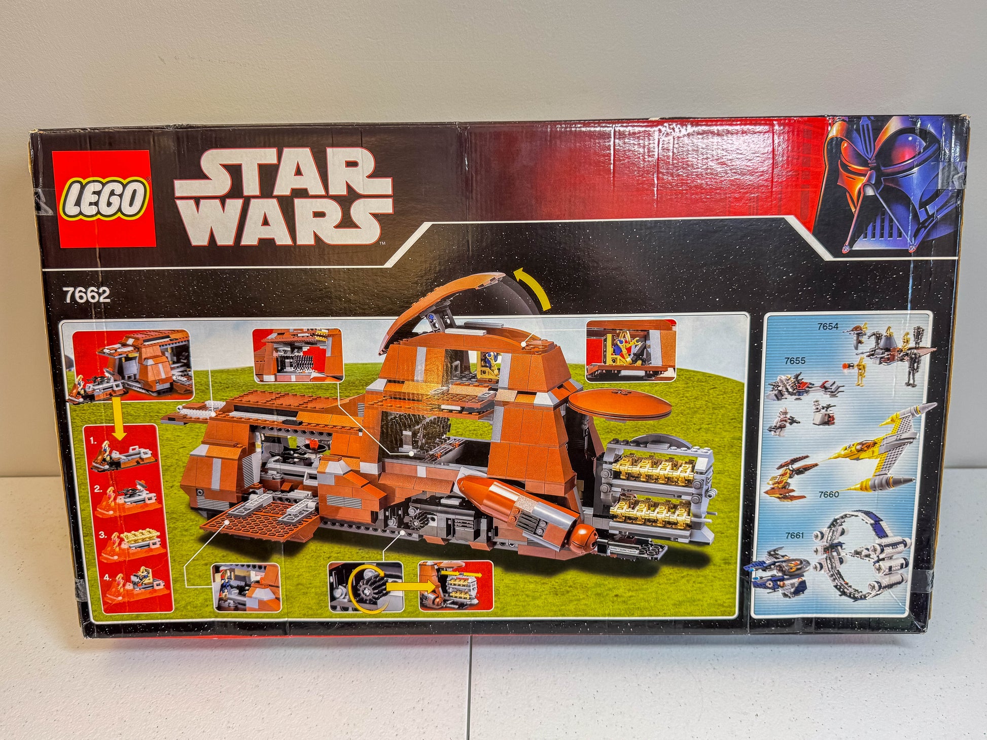 LEGO Star Wars Episode I Trade Federation MTT 7662 New Sealed