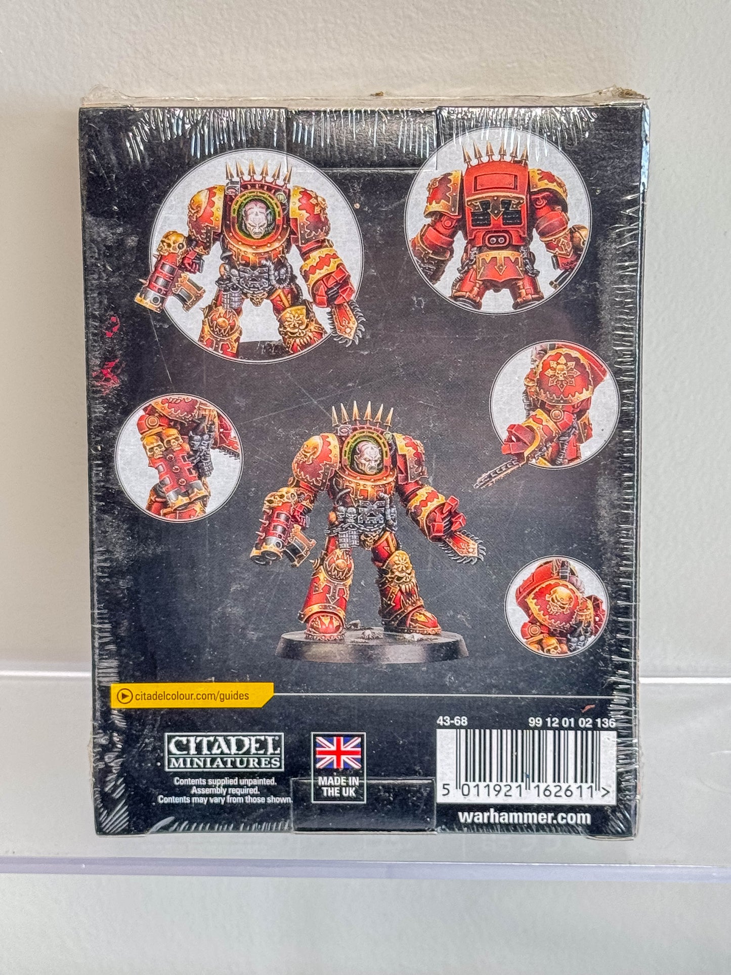 Azrakh The Annihilator World Eaters Warhammer 40k Commemorative Series NIB