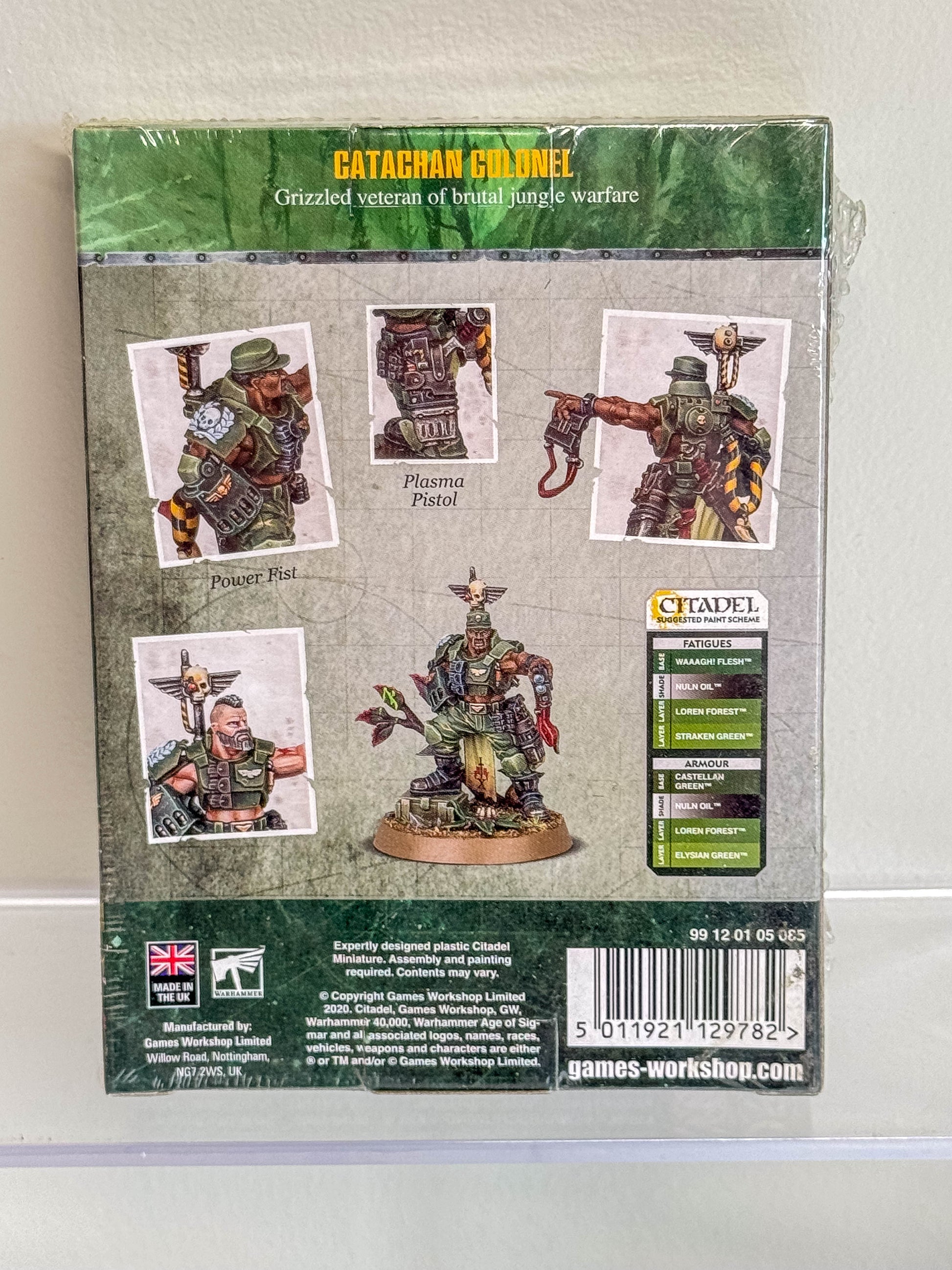 Catachan Colenel Astra Militarum Warhammer 40K Store Anniversary Games Workshop