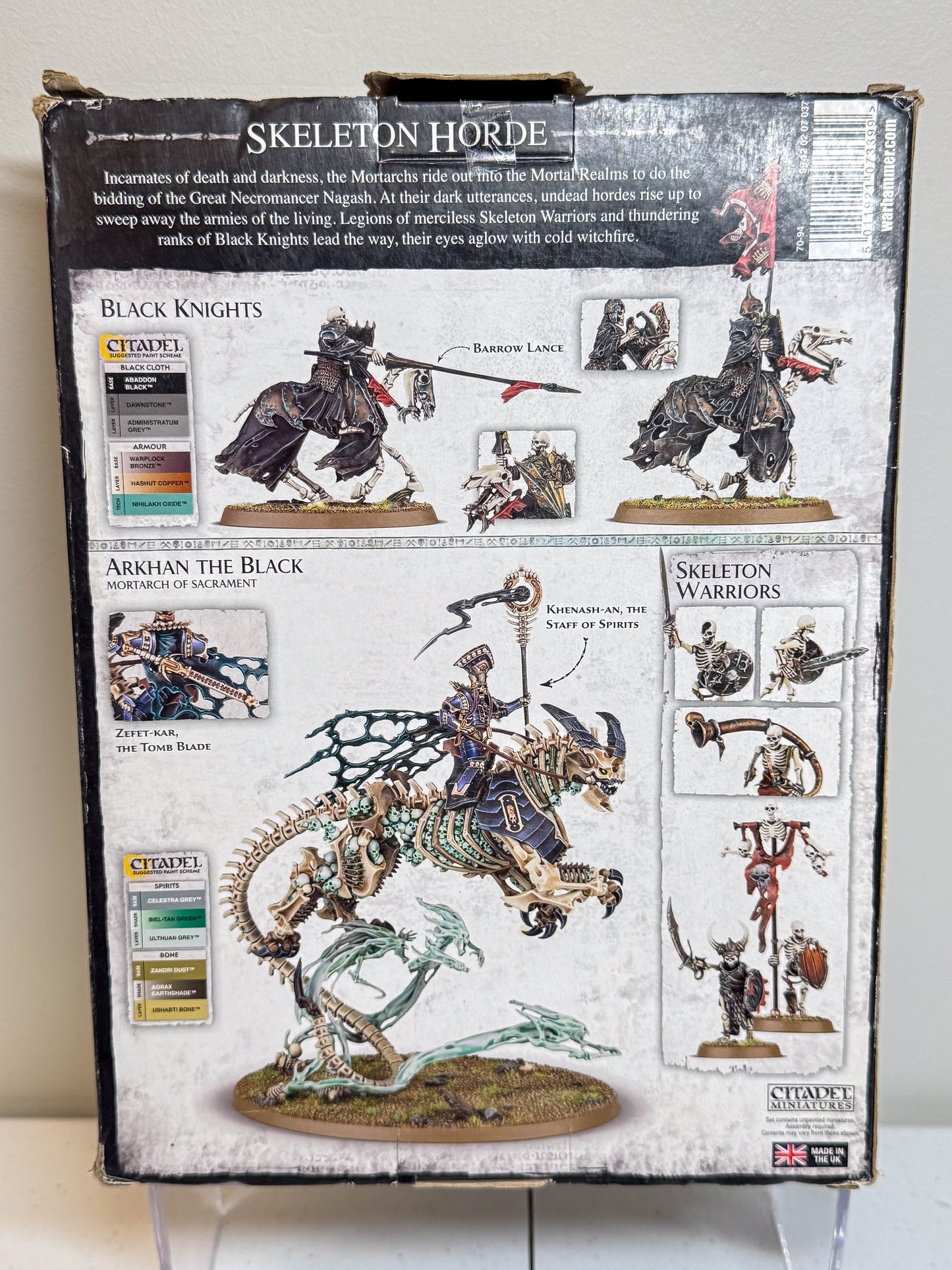 Start Collecting Skeleton Hordes Ossiarch Bonereapers AOS Games Workshop