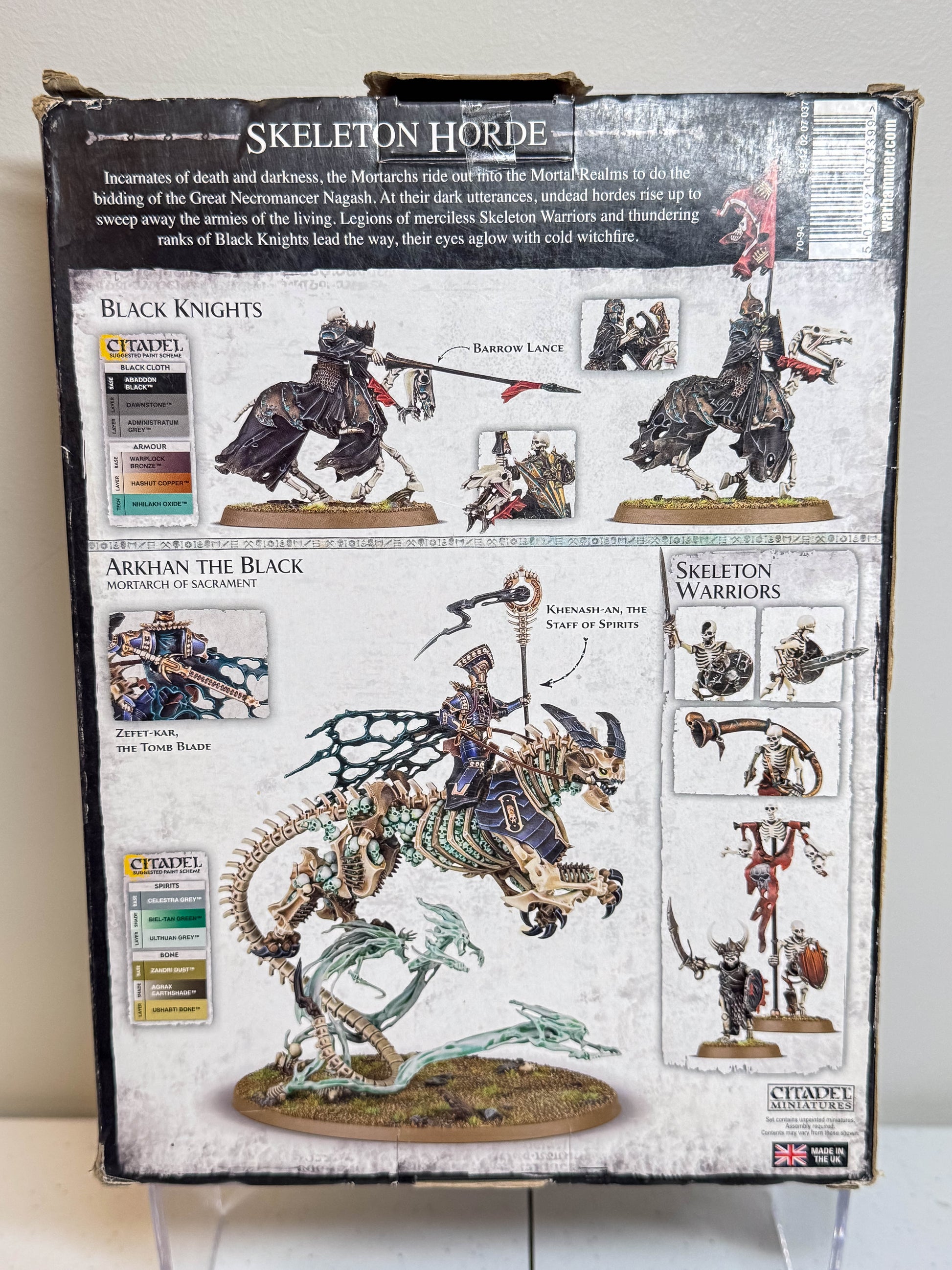 Start Collecting Skeleton Hordes Ossiarch Bonereapers AOS Games Workshop