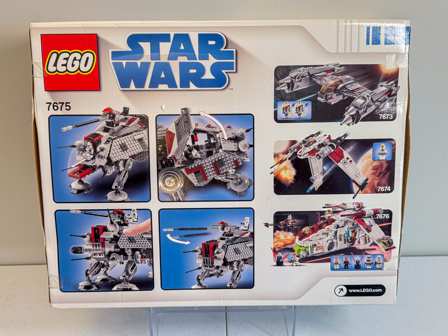LEGO Star Wars The Clone Wars AT-TE Walker 7675 New Sealed