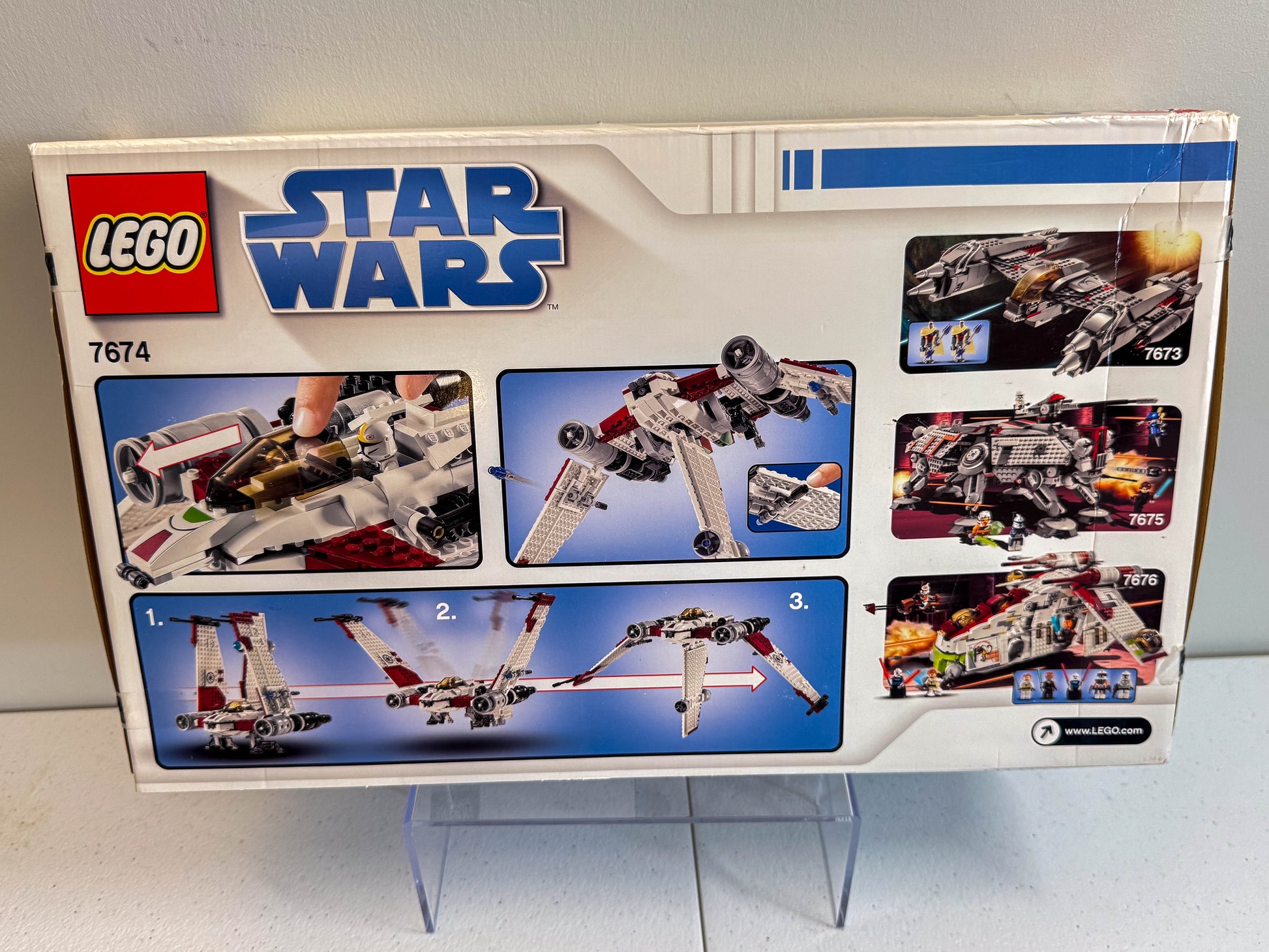 LEGO Star Wars The Clone Wars V-19 Torrent 7674 New Sealed