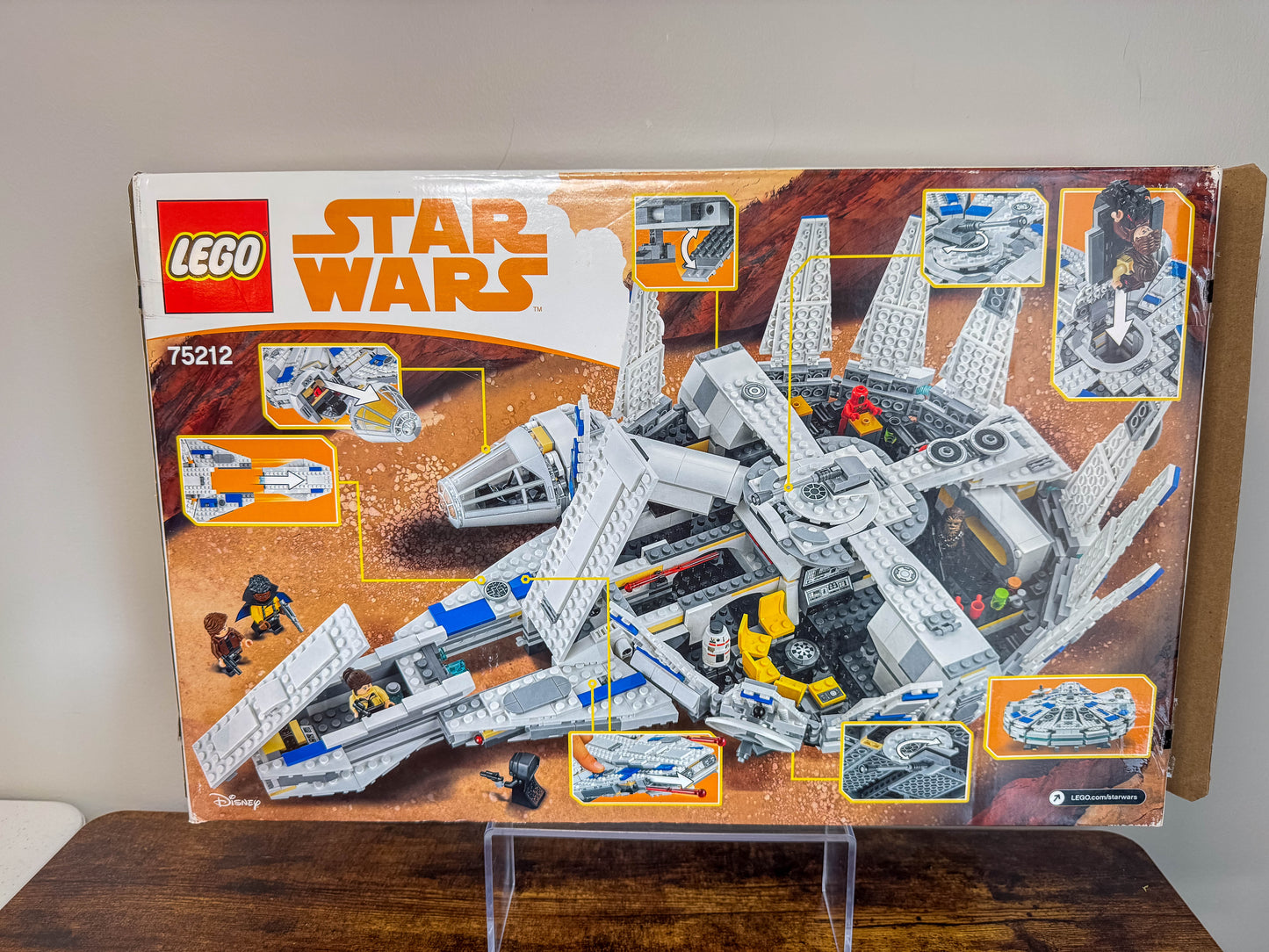 LEGO Star Wars Solo Kessel Run Millennium Falcon 75212 Open Box
