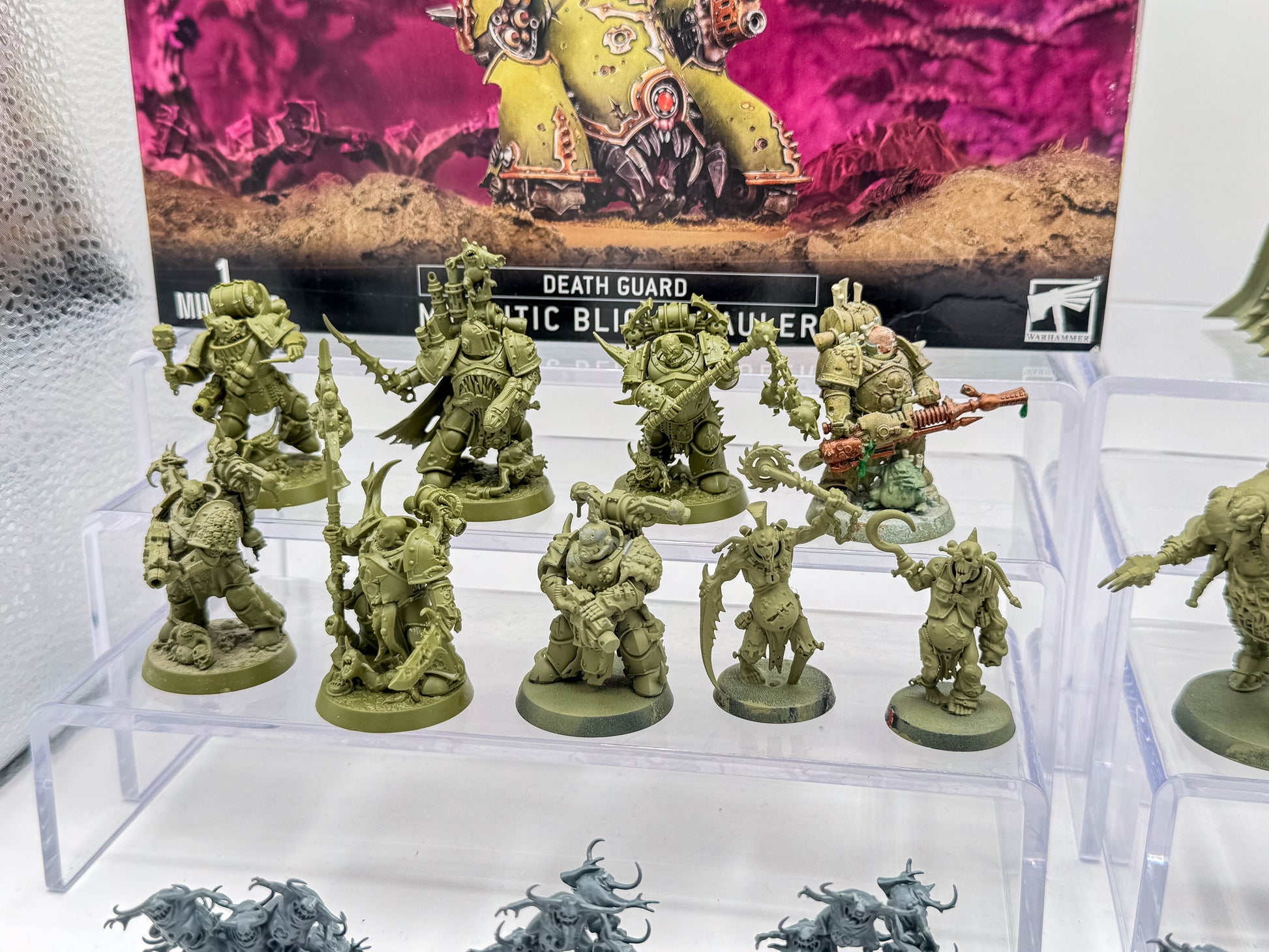 Plague Marines + Plagueburst Crawler + Nurglings + Blight Hauler + Chawn Spawn