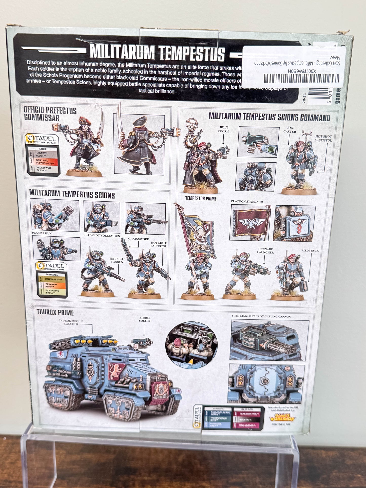 Start Collecting Militarum Tempestus Astra Militarum 40K Games Workshop