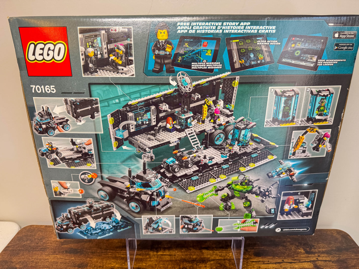 LEGO Ultra Agents Ultra Agents Mission HQ 70165 Factory Sealed