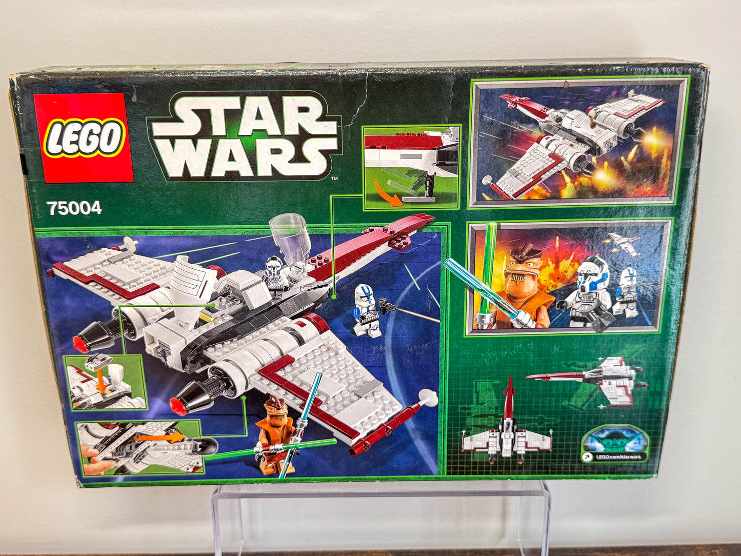 LEGO Star Wars The Clone Wars Z-95 Headhunter 75004 Factory Sealed