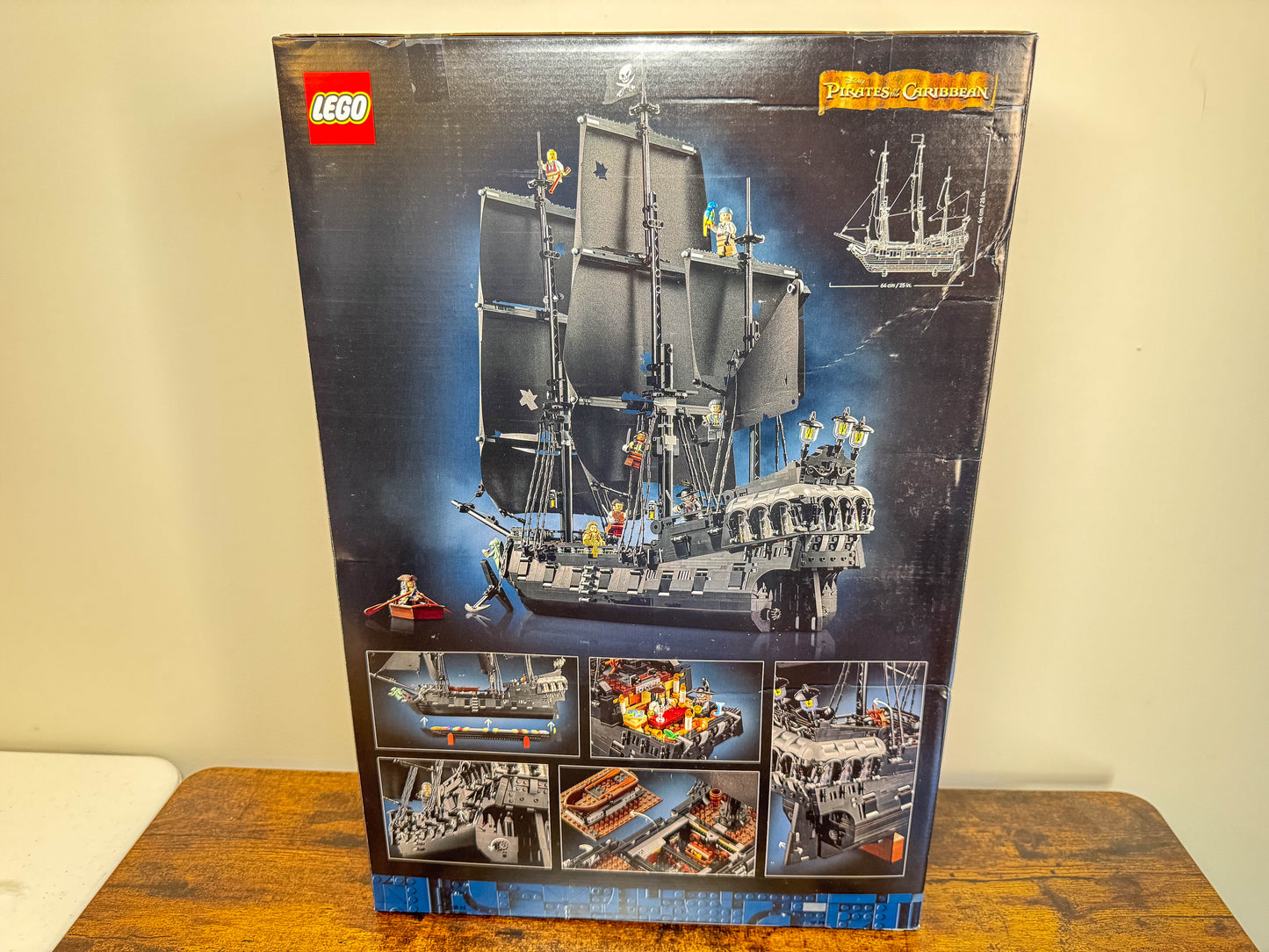 LEGO Icons Pirates of the Caribbean Captain Jack Sparrow's Pirate Ship 10365 Unit #253