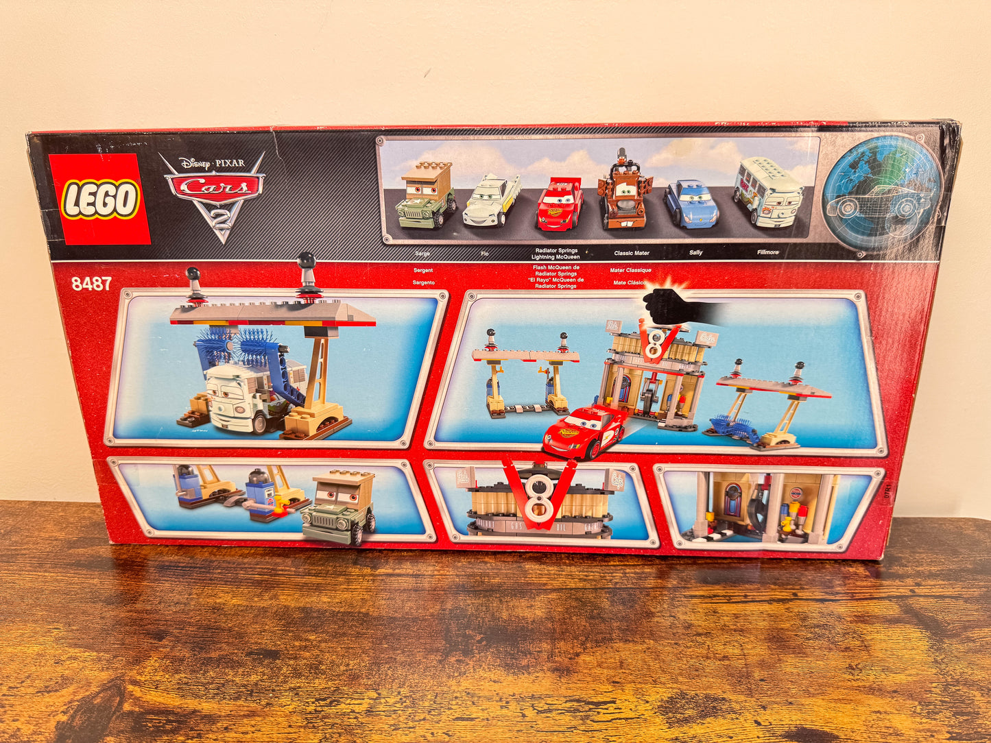 LEGO Cars Flo's V8 Cafe 8487 Factory Sealed Unit #246
