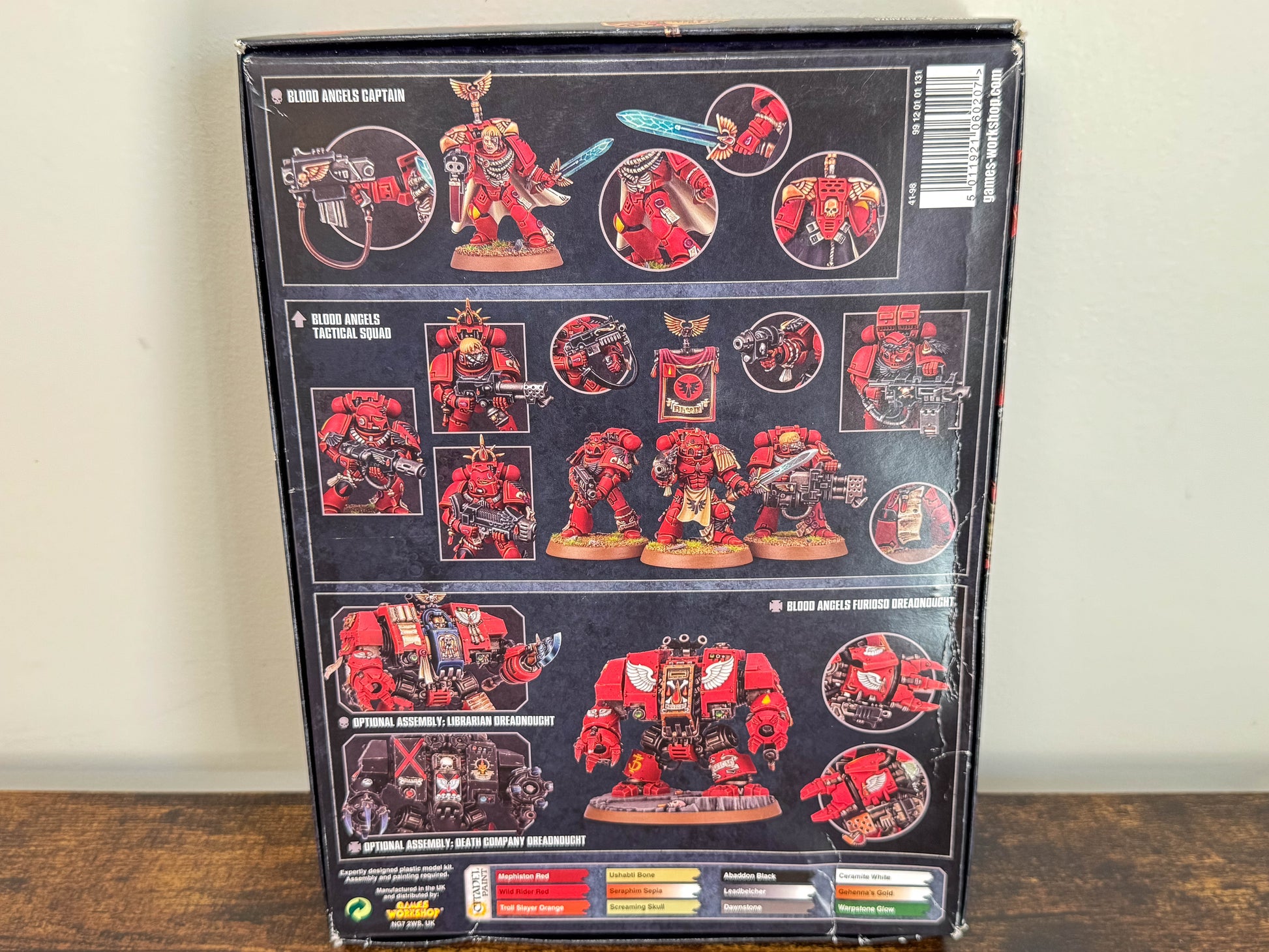 Blood Angels Battleforce 7th Edition Warhammer 40K Games Workshop Unit #265