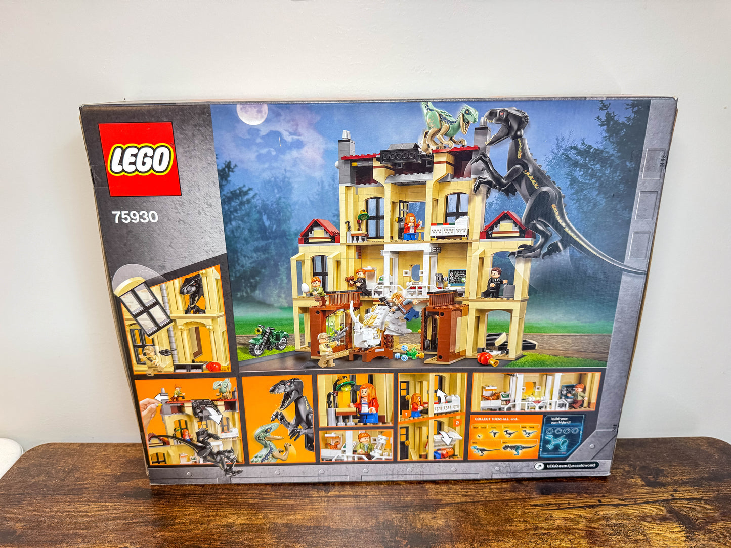 LEGO Jurassic World Indoraptor Rampage at Lockwood Estate 75930 Factory Sealed Unit #269