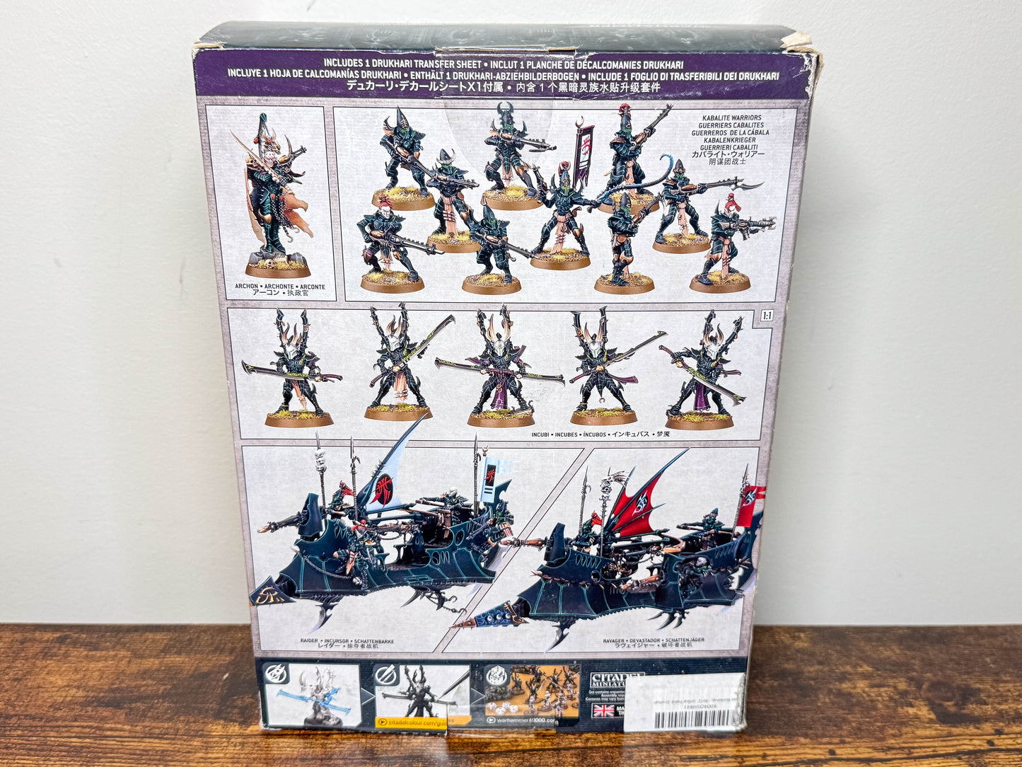 Combat Patrol Drukhari 2021 OOP Drukhari Warhammer 40K Games Workshop Unit #256
