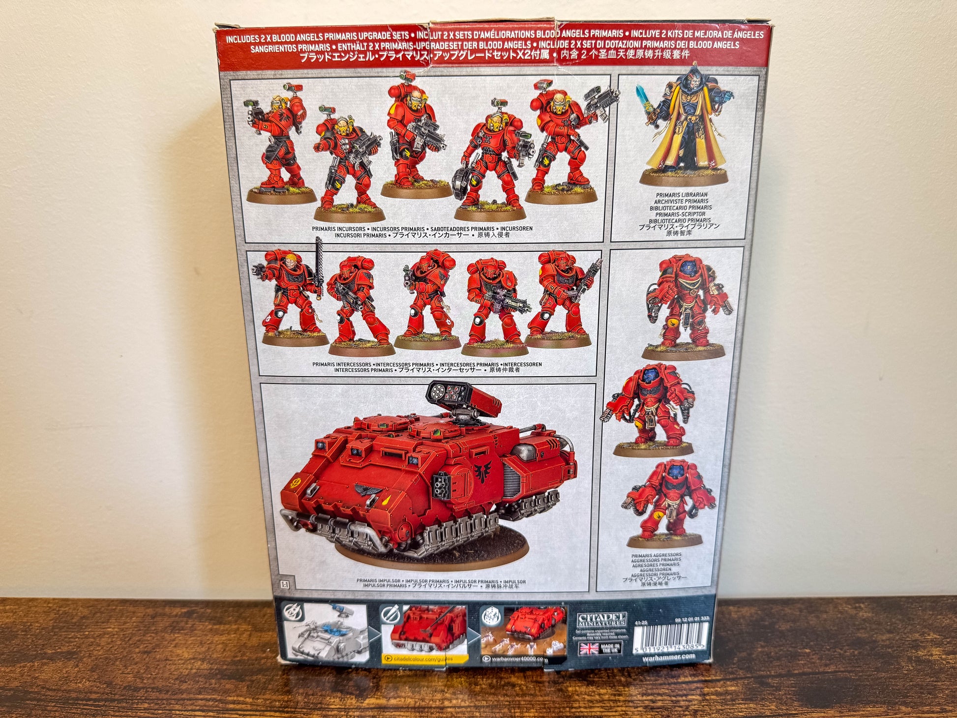 Combat Patrol Blood Angels 2022 OOP 9th Edition Warhammer 40k Games Workshop Unit #291