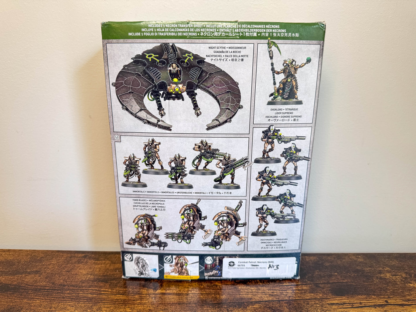 Combat Patrol Necrons 2021 OOP 9th Edition Warhammer 40K Games Workshop Unit #292