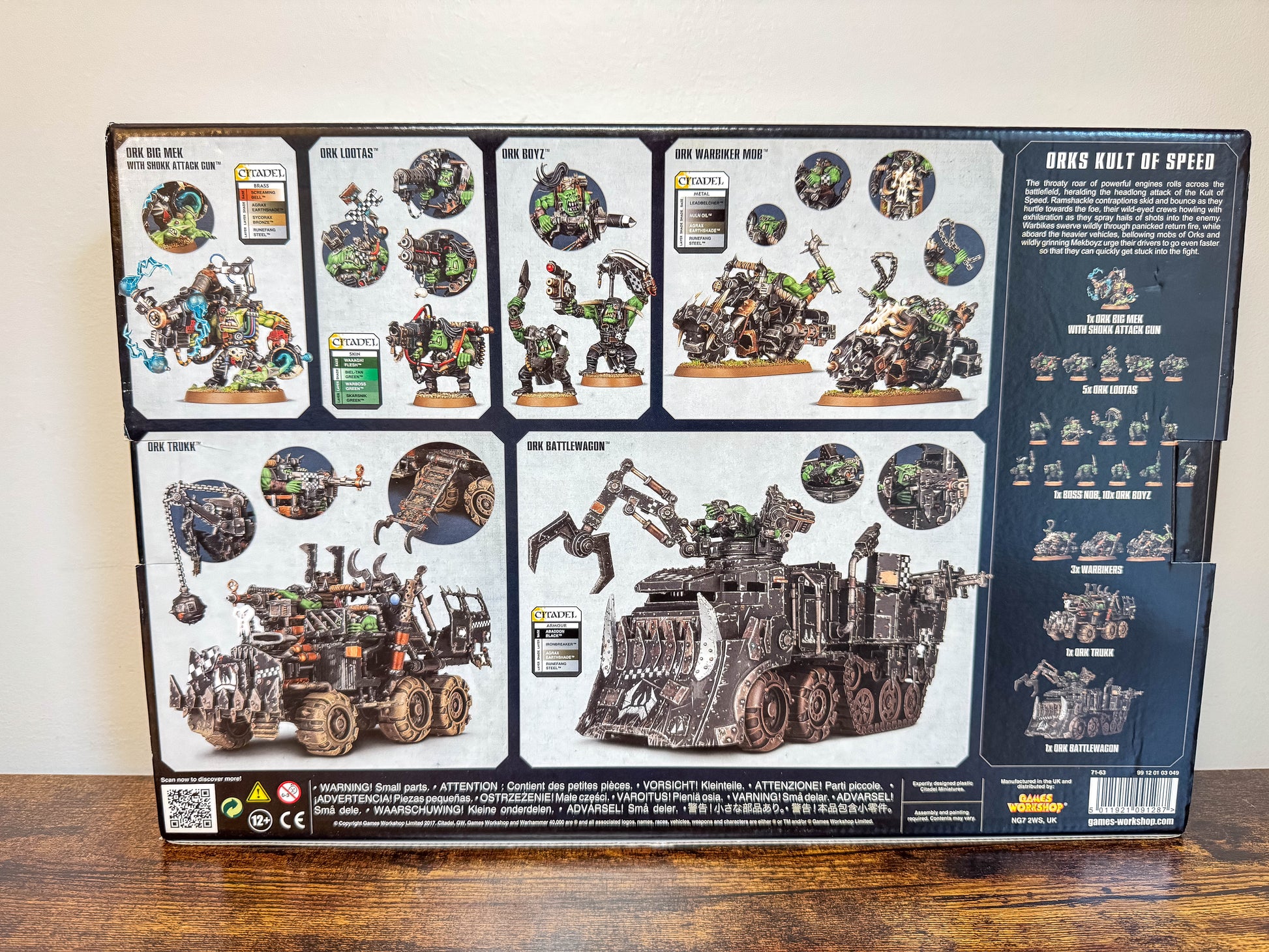 Kult of Speed Orks Warhammer 40K Games Workshop Unit #294