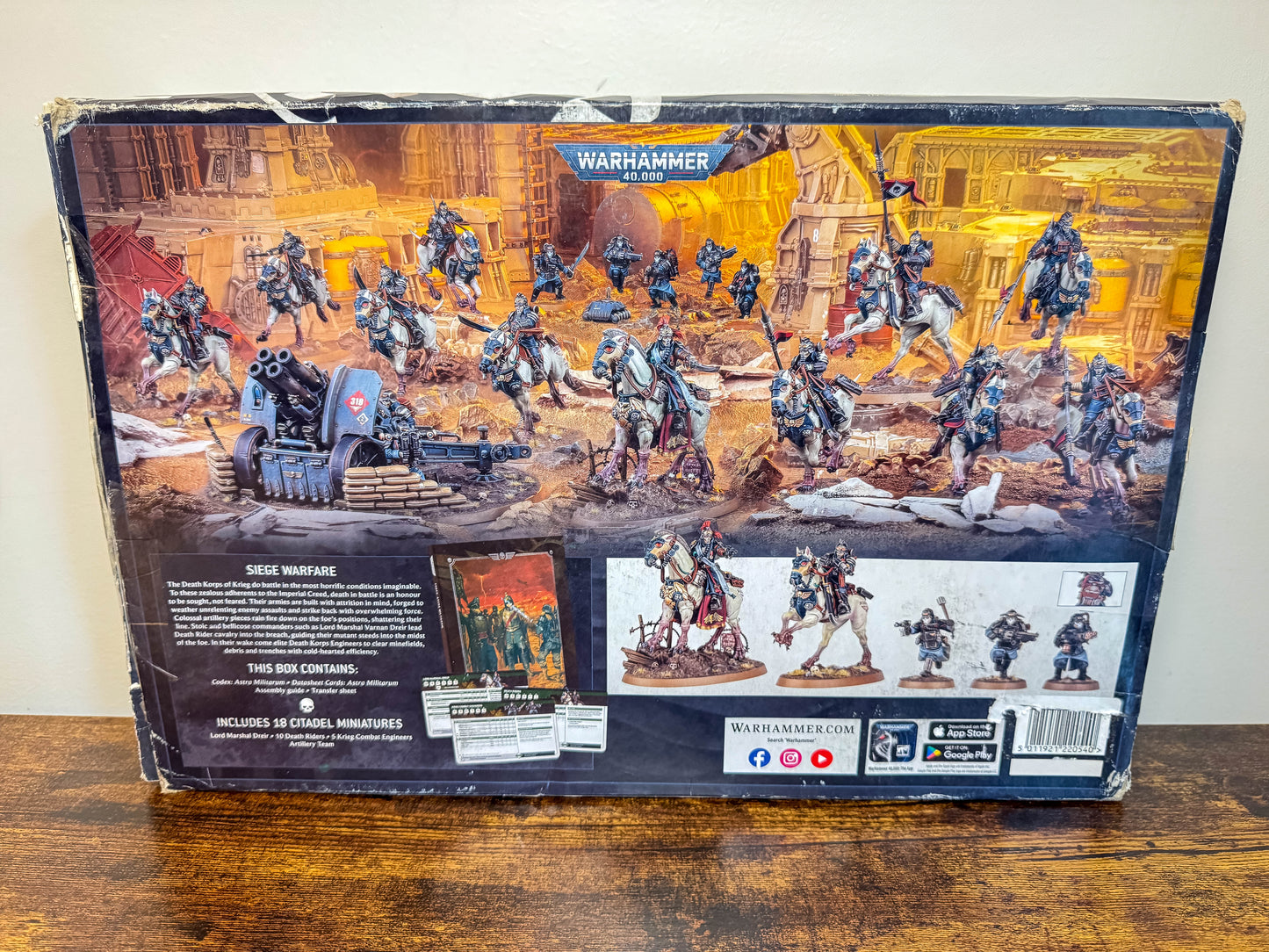 Death Korps of Krieg Army Box Set Warhammer 40K Games Workshop Unit #285