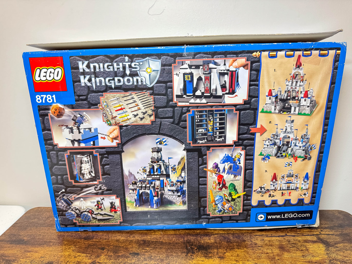 LEGO Castle Knights' Kingdom II The Castle of Morcia 8781 Open Box Sealed Bags Unit #286